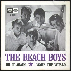 BEACH BOYS Do It Again / Wake The World (Capitol F 2239) Sweden 1968 PS 45 (Surf)